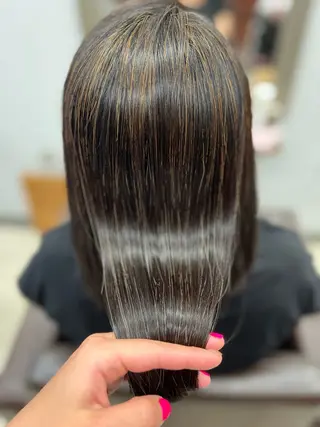 ミディアム パーマ ヘアアレンジ Crescere所属・小島 凜のヘアスタイル