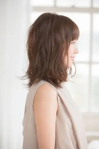 ミディアム 🎖髪質改善🎖 河越守のヘアスタイル