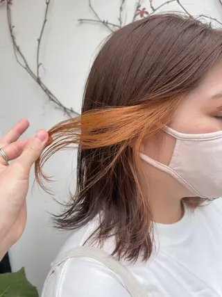 ショート カラー haruna🪽シ ョート/透明感カラーのヘアスタイル