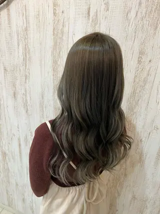 ロング 韓国風🫧艶カラー 💟ran💟のヘアスタイル