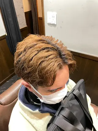 ショート メンズ ヒロ銀座　　　御茶ノ水所属・北本 龍磨のヘアスタイル