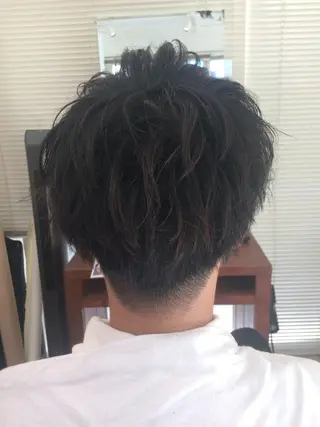 カラー パーマ ヘアアレンジ メンズ メンズパーマの巨匠 鈴木純のヘアスタイル