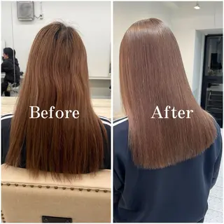 ロング カラー ムラ修正/ ハイトーン💖Riaのヘアスタイル