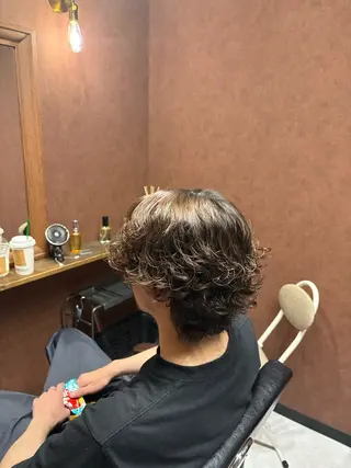 パーマ E 難波OCAT店所属・Rei .のヘアスタイル