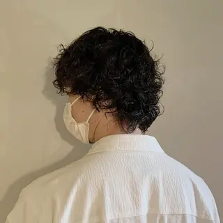 ミディアム パーマ ヘアアレンジ zeen札幌店所属・sumina すみなのヘアスタイル