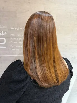 ロング パーマ 田中 清司のヘアスタイル