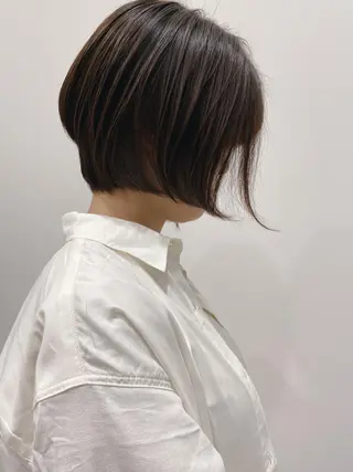 ショート カラー Rubik's 和歌山 2nd所属・小澤正弥/ 縮毛矯正/ショートのヘアスタイル