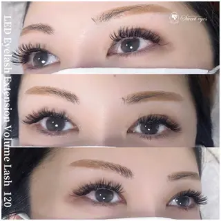 マツエク・マツパ Sweeteyes 金山店のマツエク・マツパデザイン