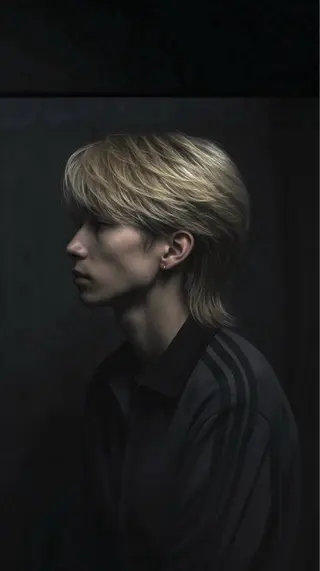 メンズ メンズ特化/フェザー /パーマ/伊勢元のヘアスタイル