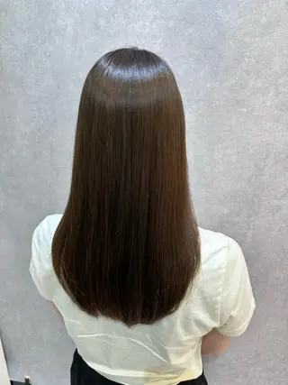 ロング 🔸縮毛矯正/髪質 改善カラー石崎🔸のヘアスタイル