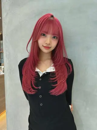 ロング カラー 透明感カラー shuheiのヘアスタイル