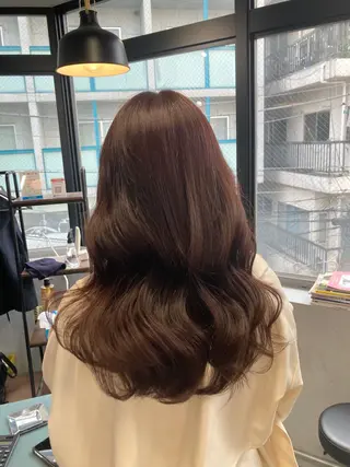 セミロング 新井 広樹のヘアスタイル