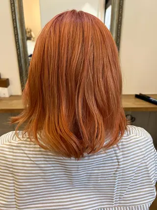 ミディアム カラー 美容室Class所属・🐰ハイトーンカラー 畠山　渡🐰のヘアスタイル