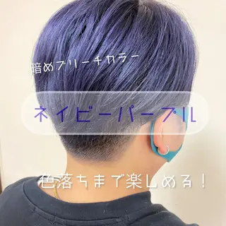 ショート カラー ヘアアレンジ 🌈haru🌻 藤沢ハイトーン🌈のヘアスタイル