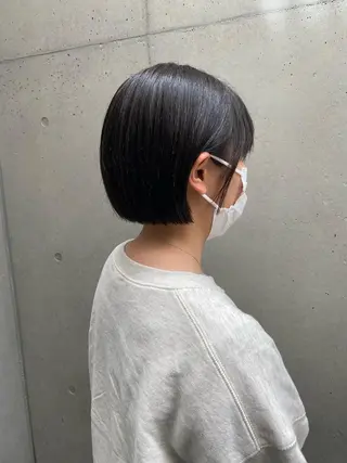 ショート カラー ✨透明感カラー✨ 🦖佐々木未来🦕のヘアスタイル