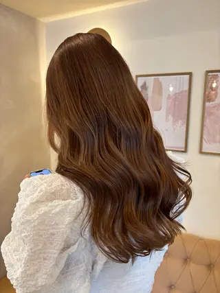 カラー 暖色/ミルクティー/ レイヤー/yuriaのヘアスタイル
