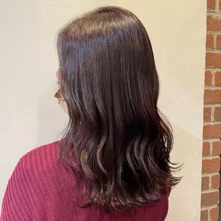 セミロング AVANCE.JR和歌山店所属・岡本 彩香のヘアスタイル