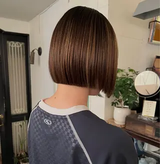 ミディアム ブリーチなし/透明感 /ショート/大世のヘアスタイル