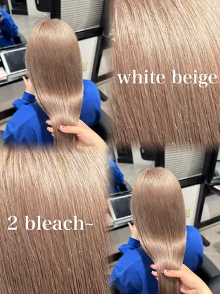 セミロング カラー ai 梅田/暖色カラーのヘアスタイル