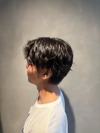 ショート パーマ メンズ 入沢 花音 【メンズ特化】のヘアスタイル