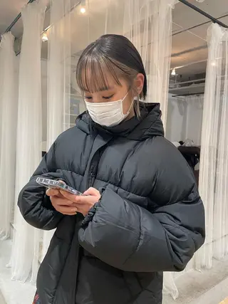 ショート カラー chiharu ボブ/レイヤーのヘアスタイル