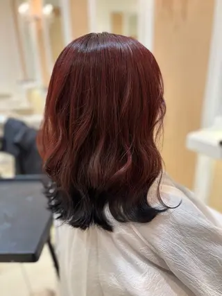 セミロング カラー Ash中目黒　福田 琴香🫧のヘアスタイル