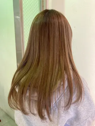 ロング 大人カラー✳︎ボブ 横関由美のヘアスタイル