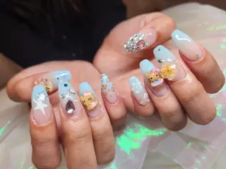 ネイル 💜bora .のネイルデザイン