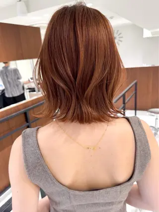 ショート カラー Amaretto かなのネイルデザイン