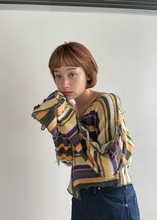 ショート chiharu ボブ/レイヤーのヘアスタイル