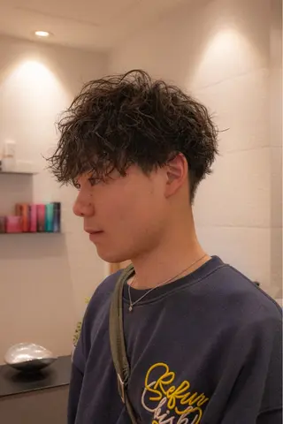 ショート 吉祥寺/メンズ/ メンズパーマ/トナミのヘアスタイル