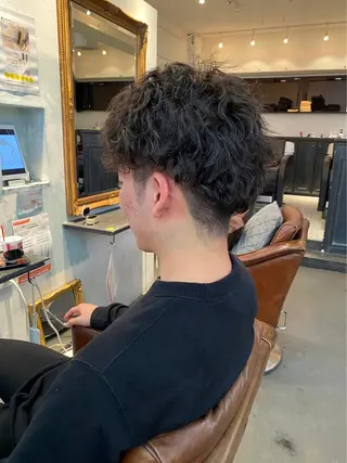 ショート メンズ カラーが上手い 辻悠月のヘアスタイル