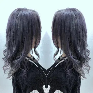 ミディアム カラー 髪質改善特化サロン ICONIQ天神店のヘアスタイル