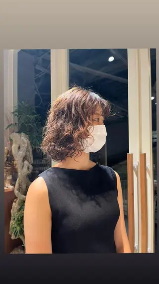 セミロング アイブロウ マツエク・マツパ ネイル パーマ カラー yelm ［official］のヘアスタイル