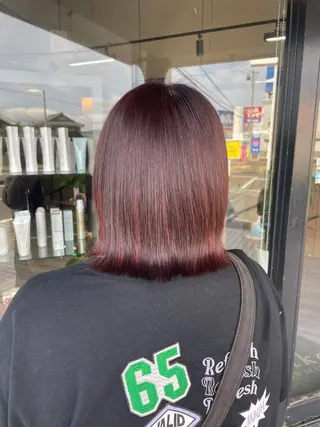 ショート カラー alu所属・マキノ キョウカのヘアスタイル