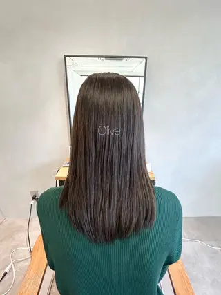 セミロング カラー 暖色･似合わせカラー (廣石沙英🎀)のヘアスタイル