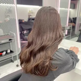 ロング カラー ヘアアレンジ 💘Risa💘/ミ ルクティ/ハイトーンのヘアスタイル