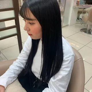 ロング 馴染ませNo.1🧃 エクステ・アレンジのヘアスタイル