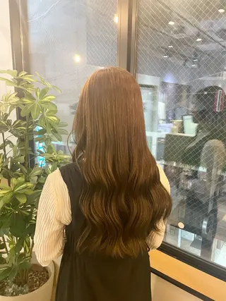 ロング カラー ひなの/透明感 カラー/レイヤーのヘアスタイル