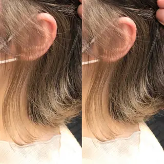 カラー 細沼 葵のヘアスタイル