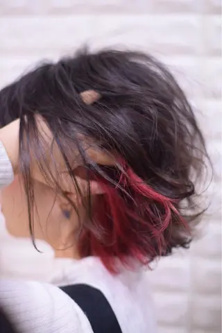 ショート カラー ハイトーンカラー RYUのヘアスタイル