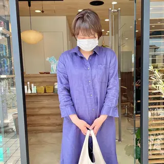 ショート カラー 似合わせ レイヤー須川のヘアスタイル