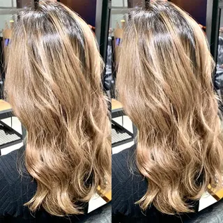 セミロング カラー 岡崎勇人/レイヤー/ 韓国/ケラチンTRのヘアスタイル