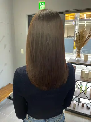 セミロング hair salon darts所属・髪質改善/美髪ケア ✨岡野右京のヘアスタイル