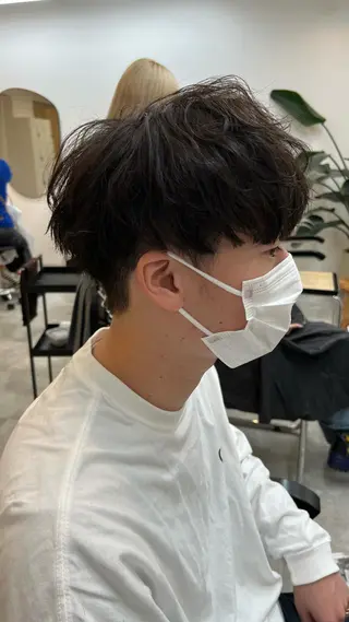 パーマ メンズ 🔥メンズ特化🔥 永瀬椋のヘアスタイル