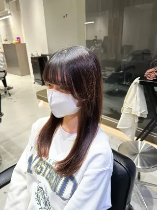 ロング カラー 横浜/カット/ HAYATOのヘアスタイル