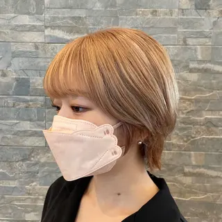 ショート La Blessグランサロン梅田店所属・梅田美容室/ブリーチ なし/レイヤーカットのヘアスタイル