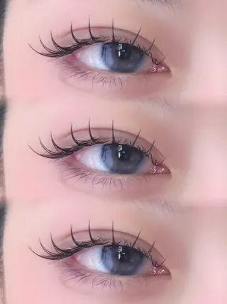 マツエク・マツパ 韓国風束感まつ毛🩵 Nozomiのマツエク・マツパデザイン