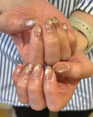 ネイル Mana  🫧 パラジェル⌇自由が丘のネイルデザイン