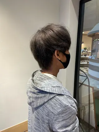 カラー メンズ 津田 七美希のヘアスタイル